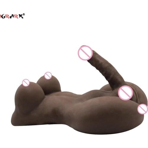 54CM Shemale Silicone Sex Doll Big XXL Ass Breast Penis Dildo Vagina Anal Toys for Men Women Couples Male Masturbator Sexshop