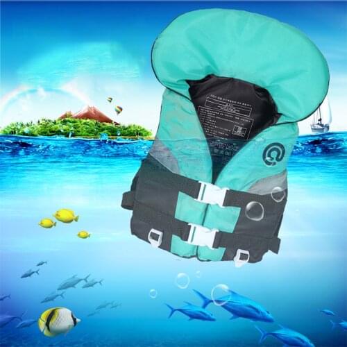 Outdoor Life Jacket Vest for Children Swim Neoprene Buoyancy Jacket Swimming Suit for Boating Surfing Kayak Drifting Ski