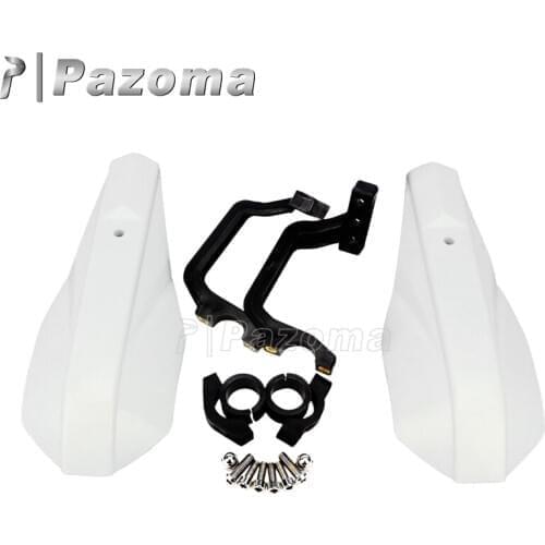 White Dirt Bike ATV Motorbikes 22mm Hand Guards Protector Guard For Honda Yamaha Suzuki Kawasaki XR XL TRX CRF 250 350 400 600