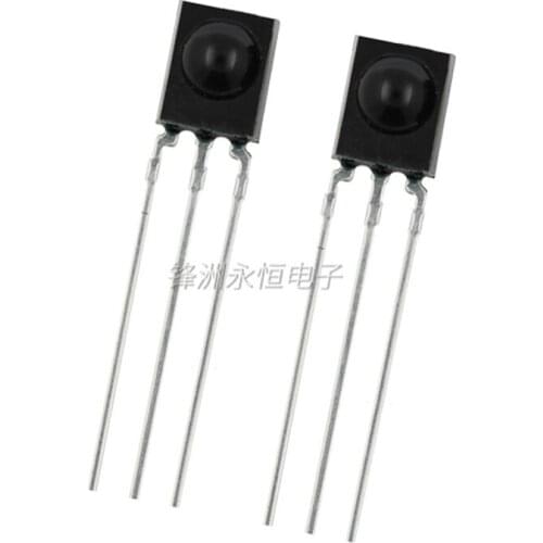 10PCS 38K Universal Integrated Infrared Receiver Tube CHQ0038L Dot Remote Control Receiver
