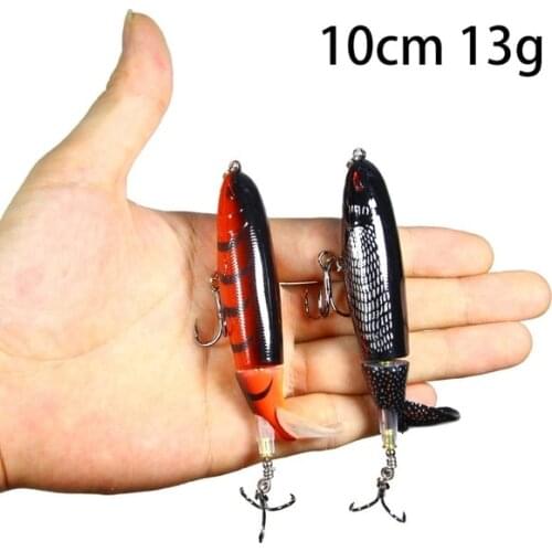10cm13g Whopper Plopper Fishing Lure Artificial Popper Hard Bait Chatterbait TopWater Wobblers