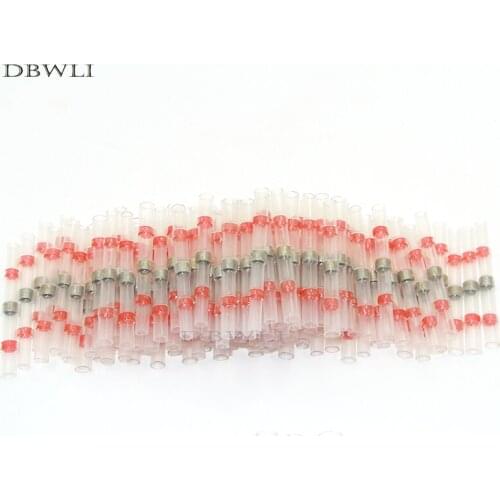 20PCS Heat Shrink Soldering Sleeve Terminals Insulated Waterproof Butt Wire Connectors Electrical Wire Soldered Terminals