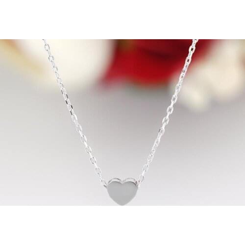 925 Sterling Silver Hearh Design Womens Necklace