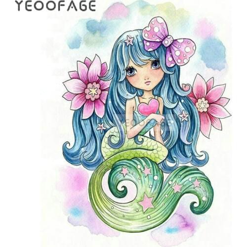 DIY full diamond embroidery Mermaid dianant schilderen 5D diamond painting cross Stitch flower rhinestones mosaic pattern