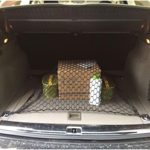 Car-Styling Trunk String Storage Net Bag For Volkswagen Touareg Phaeton Bora Lavida Lamando Touran Beetle Magotan