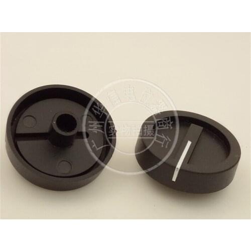 [BELLA][BELLA]HI-174 plastic knob cap, 32MMX7MM potentiometer knob, cap hole, 6MM white bar.--50PCS/LOT