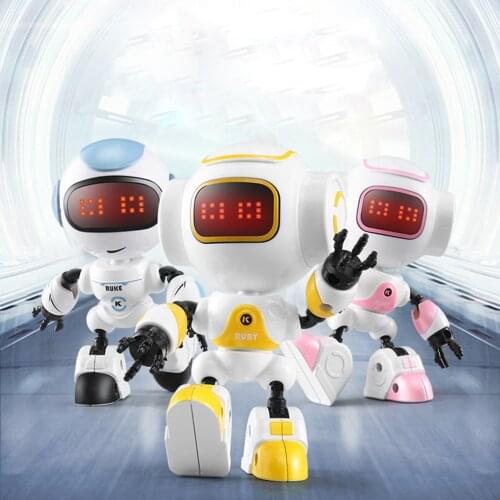 Remote Control Robot Smart Child RC Robot With Sing Dance Action Figure Toys Touch Sensing DIY Body Gesture Model Toy