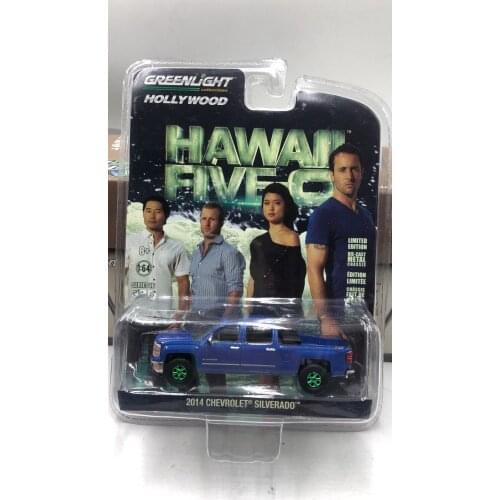 GreenLight 1:64 2014 Chevrolet Silverado collection resin limited The car model