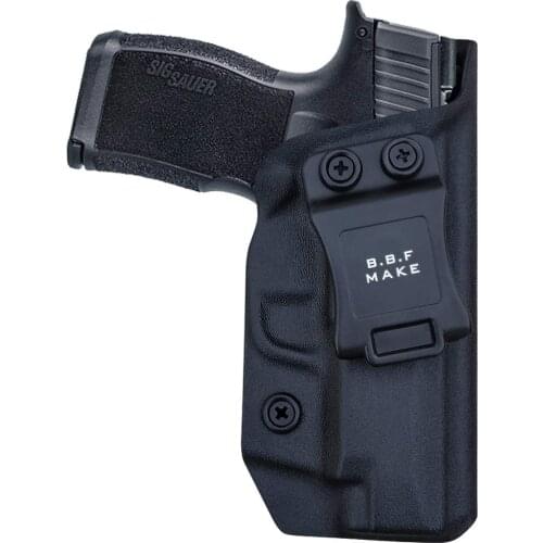 IWB Kydex Gun Holster Custom Fit: Sig Sauer P365XL Pistol - Inside Waistband Concealed Carry Pistol Case