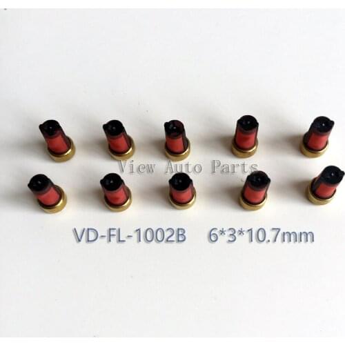 10pcs For Toyota Fuel Injector Micro Filter Top Quality Fuel injector Repair Service Kit Size 6*3*10.7mm VD-FL-1002B