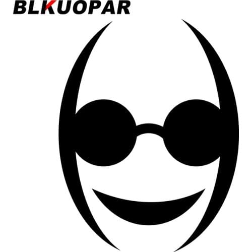 BLKUOPAR for Mad Scientist Car Stickers Sunscreen Occlusion Scratch Decals Creative Helmet Windows Decor Vinyl Car Wrap