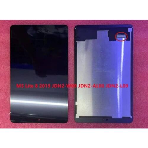 New 8” For Huawei Mediapad M5 Lite 8 2019 JDN2-W09 JDN2-AL00 JDN2-L09 LCD Display Touch Screen Digitizer Assembly Replacement