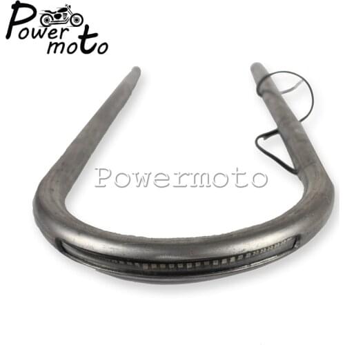 580mm Motorcycle 1" Tube Cafe Racer Rear Seat Hoop Frame Loop With LED Light For BMW R90 R80 R100 YAMAHA SR125 SR250 SR400 SR500