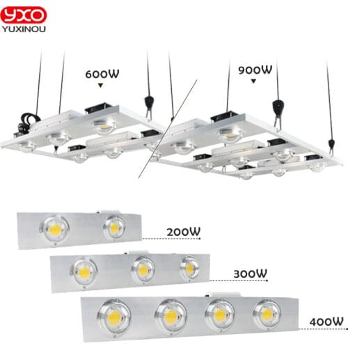 Dimmable COB LED Grow Light Full Spectrum CREE CXB3590 Citizen 1212 200W 300W Growing Lamp Indoor Plant Growth Panel Lighting