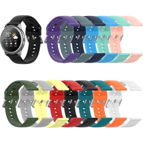 For Xiaomi Haylou Solar LS05 Silicone Replacement Wristband Sports Strap Bracelet ремешок Correa