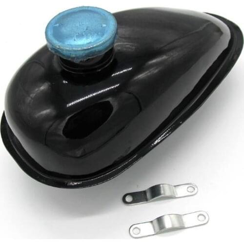 FUEL TANK & CAP ASSEMBLY FOR 49CC 50CC 66CC 80CC 2 STROKE GASOLINE REFIT MOTORIZE BIKE PETROL BICYCLE SCOOTER FREE SHIPPING