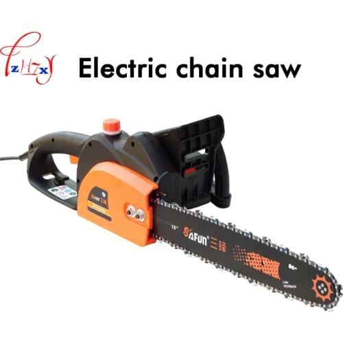 1pc SF03-405A Household electric chain saw high power 16-inch woodworking saw automatic pump oil electric chain saw 220V 2200W