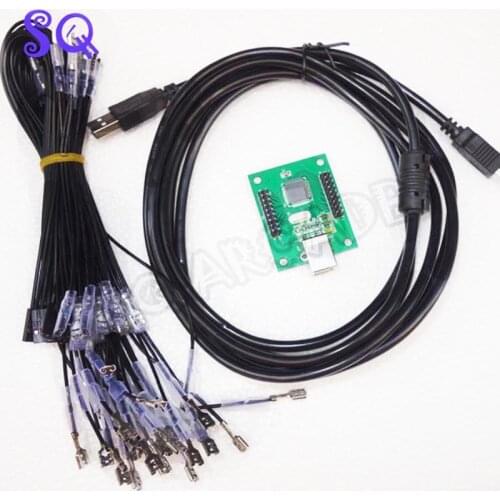 2 Player USB to Jamma Arcade Controller Works on PC, PS3 ,Linux and MAC-Arcade Parts 25%off