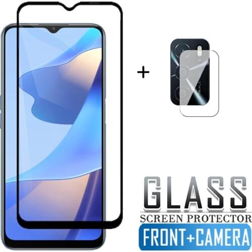 Full Cover Tempered Glass Case For OPPO A16 6.52" Camera Lens Protective Film For oppo A 16 opop a16 16a HD Screen Protector