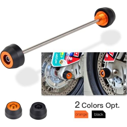 For KTM 1050 1190 Adventure 1290 Super Super Adventure ADV Front Axle Fork Wheel Slider Crash Falling Protector