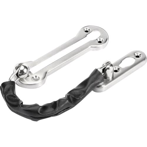 Door Chain Lock Stainless Steel Security Chain Anti-theft Door Guard for Home Living Room Toilet