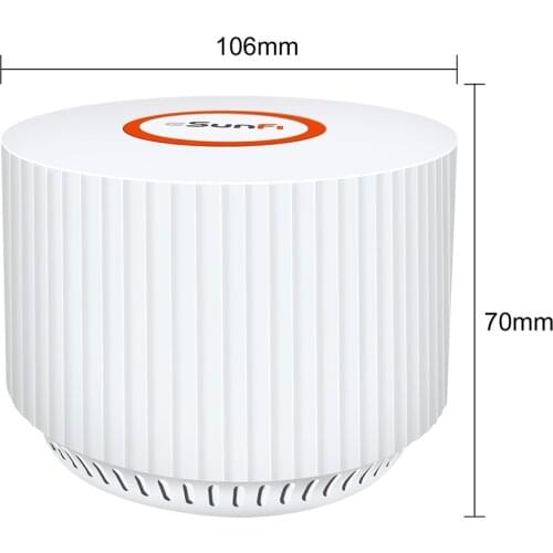Dual Band AC1200 Whole Home Mesh WiFi System with APP control 3-pack WiFi Mesh Router & Extender