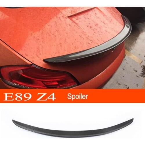 E89 3D-Style Real Carbon Fiber Car Rear Trunk Wing Spoiler for BMW Z4 E89 18i 20i 23i 28i 30i 35i Coupe Convertible 2009-2015