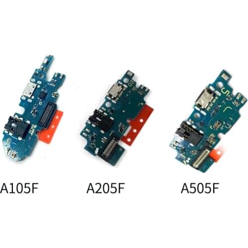 USB Charging Dock Flex Cable For Samsung Galaxy A10 A105 A20 A205 A30 A305 A40 A50 A60 A70 A80 A90 Charger Port Connector Board