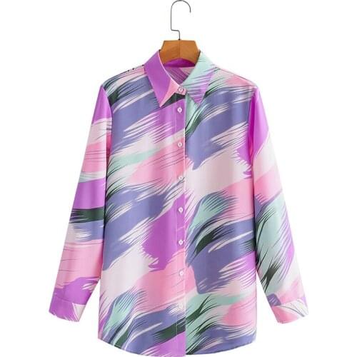 Блузки с принтом MOARCHO China At AliExpress