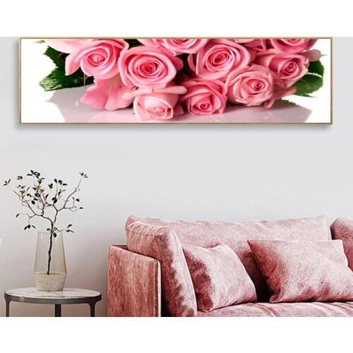 Wall Art Picture HD Print Mordern Romantic Gifts Tulip Flower Landscape Oil Painting on Canvas Poster For Living Room Home Décor