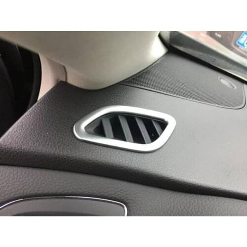 Fit For Nissan Teana Altima 2013 2014 2015 2016 2017 ABS Matte Interior Front Upper Outlet Air Vent Outlet Cover Trim 2pcs/set