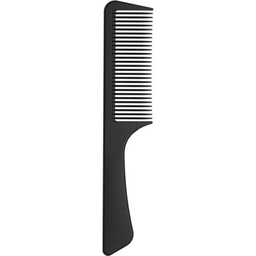 Carbon Antistatic Professional Non-slip handle Haircut Comb for Hair Cutting Styling Grooming Anti-static Barber Clipper