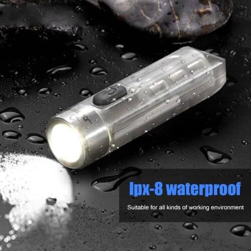 JETBeam Waterproof Camping Torch 500LM XPG3+RGB+365nm UV LED Pocket Flashlights Rechargeable Camping Pocket Torch Working Light