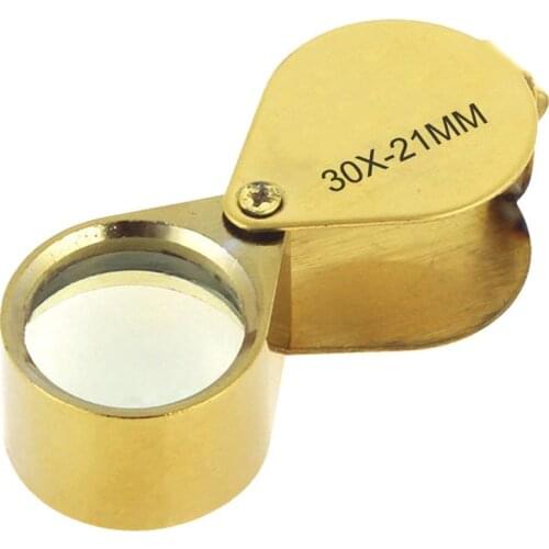 TenYua 30x 21mm Jewelers Magnifier Magnifying glass Eye Loupe Jewelry