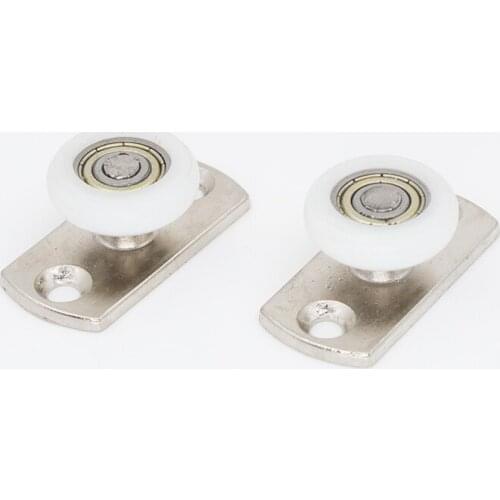 1pc Boutique pulley 23mm pulley sliding door locator anti-sway device bearing nylon silencer super smooth locator