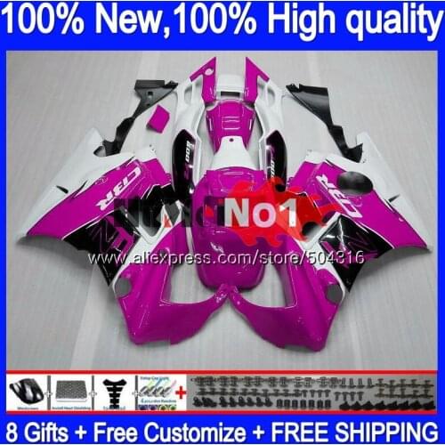 +Tank For HONDA CBR600FS CBR600 F3 FS 1995 1996 Body Pink white 2MC.176 CBR 600CC 600F3 600 F3 CC 95-96 CBR600F3 95 96 Fairing