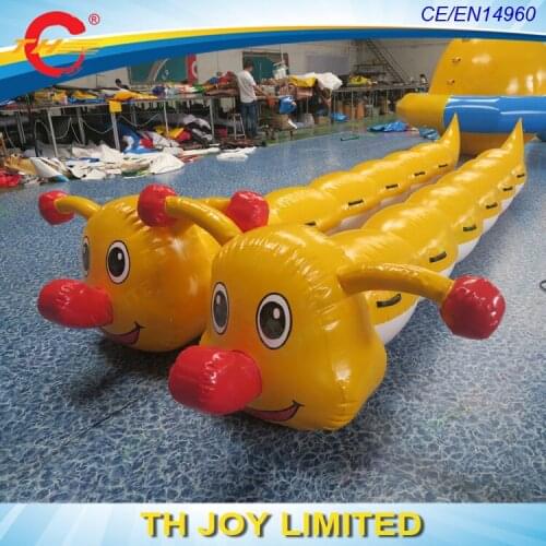 Free shiping funny 20ft/6m inflatable caterpillar for competition games,inflatable competition caterpillar games,inflatable worm