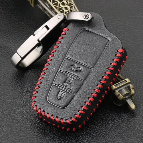 Remote Car Key Case Cover For Toyota Camry CHR CH-R Prius Corolla RAV4 Prado 2017 2018 2019 3 Buttons Key Chain Case