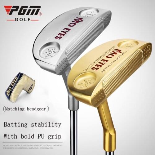 PGM Golf Club Men club push rod leaning neck 304 Soft Iron Casting Touch professional Training Sports Equipment Send Putte Cover