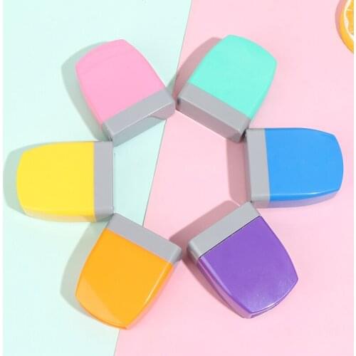 Color Baby Name Stamp Toy For Children Name Student Clothes Chapte 33*13MM