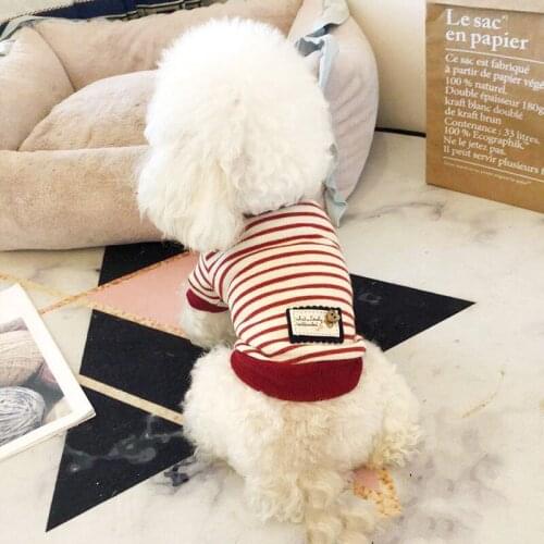 Cute Dog Outfits Spring Summer Puppy Clothes for Pet Cat French Bulldog poodle schnauzer pomeranian corgi Small Dog Clothes