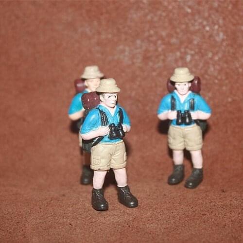 New Special PVC Simulation Doll Model Toy Backpack Explorer Figure Decoration For Children