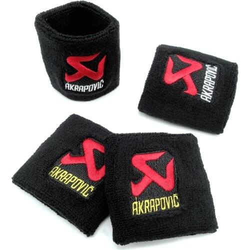 Motorcycle Front Brake Fluid Reservoir Oil Tank Cover Protector Reservoir Sock For Yamaha YZF R1 R6 R6S R25 R3 YZF-R1 YZF-R6