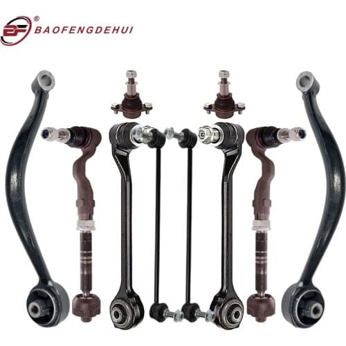 Front Suspension Ball Joint Steering Tie Rod Bushes Wishbone Control Arms For BMW F25 F26 X3 2011-2017 X4 2015-2018