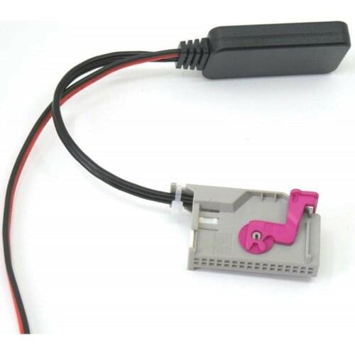 Suitable for R8 RNS-E host 32-pinBluetooth-compatibleaudio wireless receiving line audio input radio stereo 32-pin adapter Cable