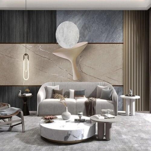 Custom 3D Murals Modern Luxury Style Stereoscopic Geometric Pattern Embossed Photo Bedroom Living Room Sofa Background Wallpaper