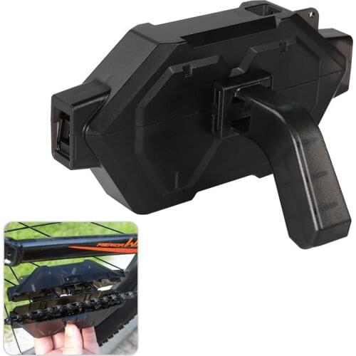 Bicycle Bike Chain Cleaning Brush Portable Mountain Bike Chain Washer Cycling Cleaner Scrubber Bisiklet Tools Equipment