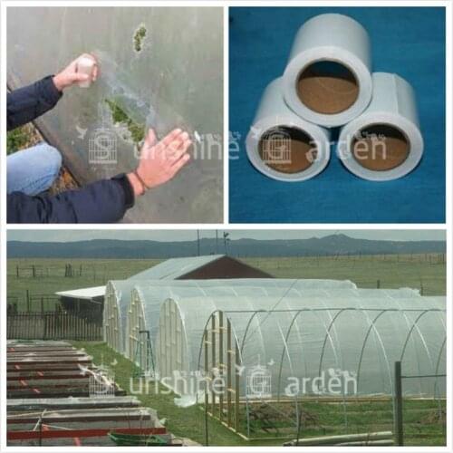 Extra Strong UV Resistant Clear Color Greenhouse Film Repair Tape Patch 10cmx10 Meter - Poly Special Tape