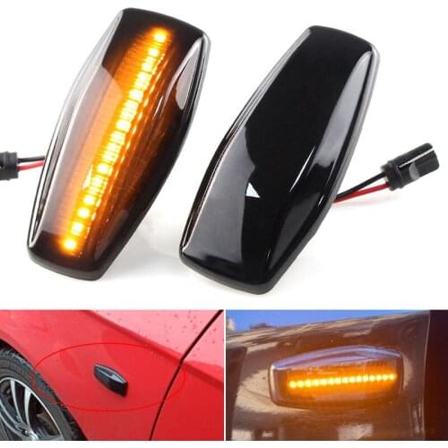 2pcs For Hyundai Indicator LED Side Marker Turn Signal Light For Elantra Getz Sonata XG Terracan Tucson i10 Coupe KIA Rio (DE)