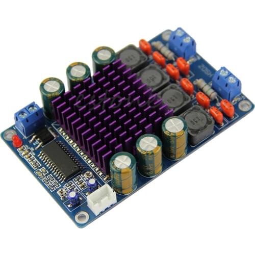TK2050 50W+50W Dual Channel Class T HIFI Stereo Audio Digital Amplifier Board